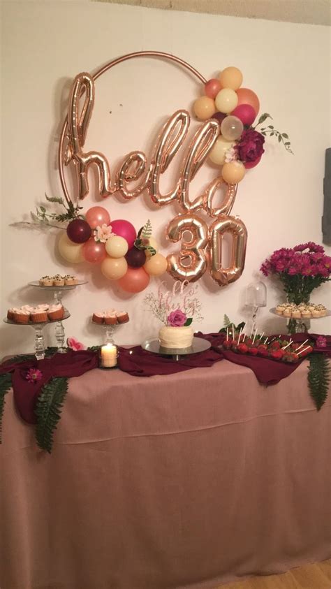 Decoration Anniversaire 30 Ans