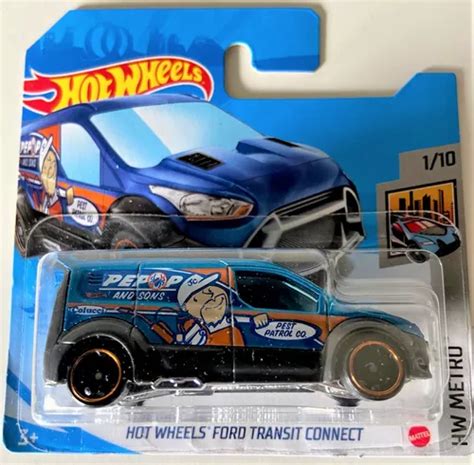 Carrinho Hot Wheels Ford Transit Connect código Grx MercadoLivre
