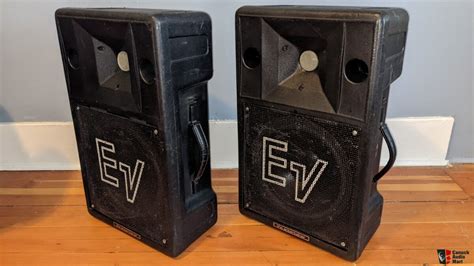 Electro Voice Electrovoice Vintage Pa Speakers Price Drop Photo