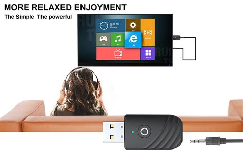 Usb Ricevitore Bluetooth Trasmettitore Per Tv Adattatore Chiavetta Bt