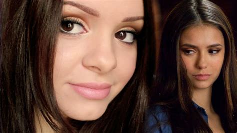 The Vampire Diaries Elena Gilbert Inspired Makeup Tutorial Youtube