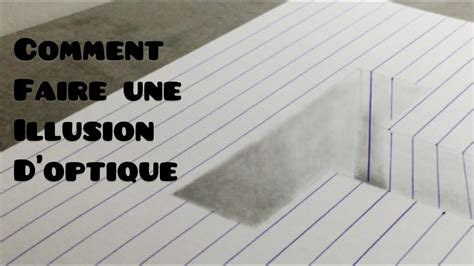 Comment Dessiner Une Illusion Doptique YouTube