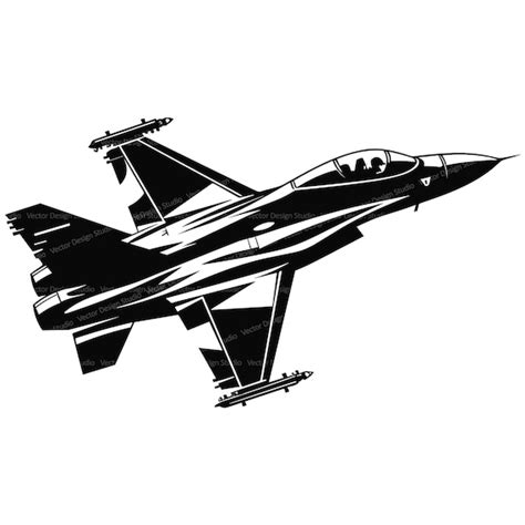 Military Plane Clipart Black And White