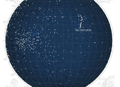 Tempestade De Meteoros Da Chuva Tau Herculids Exoss Citizen Science