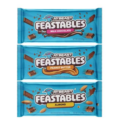 Feastables Beast Bar Peanut Butter Milk Chocolate Philippines Ubuy