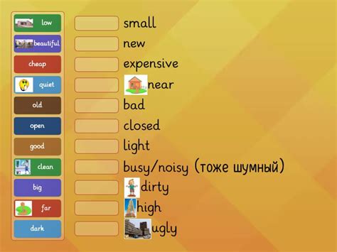 Roadmap A Unit C Adjectives Match Up