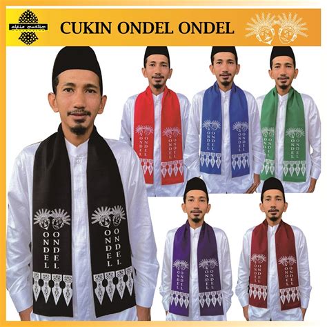 Jual Cukin Betawi Cukin Batik Syall Cukin Ondel Ondel Selendang