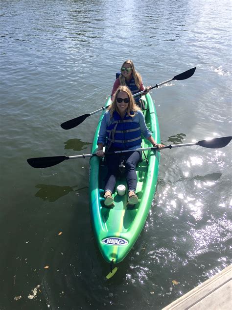 Kayaking the Napa River in Downtown Napa, California