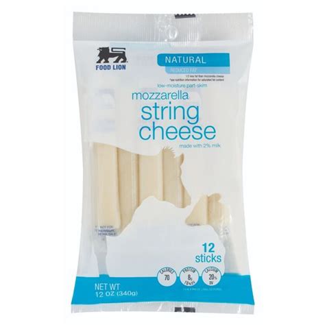 Food Lion Mozzarella Cheddar String Cheese Twists Outerbanksgroceries Get Go Grocer