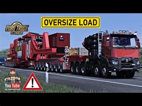 Ets V Mega Trafo Transport Oversize Heeeaaavvvyyyy Youtube