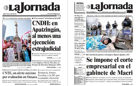 Noticias Guerrer s SME Periódicos LA JORNADA CNDH en Apatzingán al