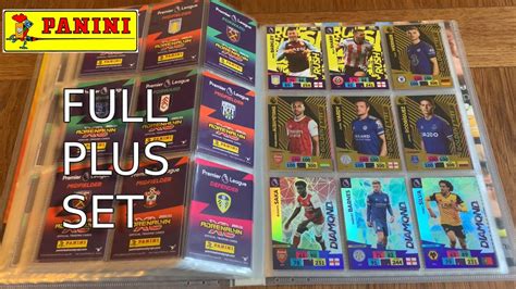 COMPLETE FULL PLUS UPDATE SET ADRENALYN XL PREMIER LEAGUE 2020 21