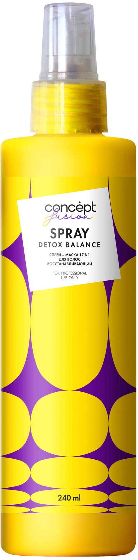 Concept Fusion Спрей-маска 17 в 1 восстанавливающий Detox Balance ...