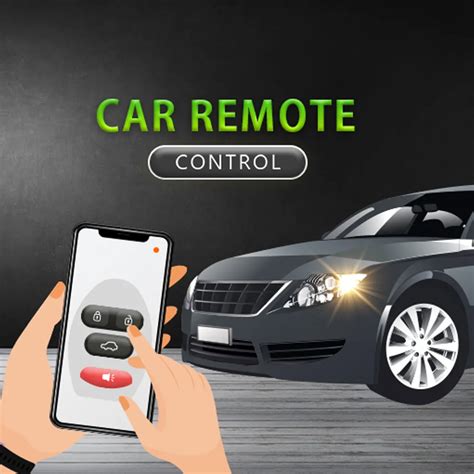 Car Door Lock Unlock Mobile App Control