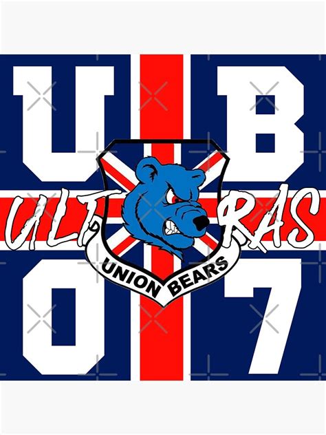 "Union Bears" Sticker for Sale by soummuss | Redbubble