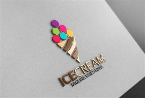 21 Free Ice Cream Logo Designs Template Graphic Cloud