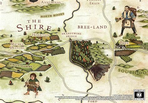 The Lord Of The Rings Rpg Map Reveal