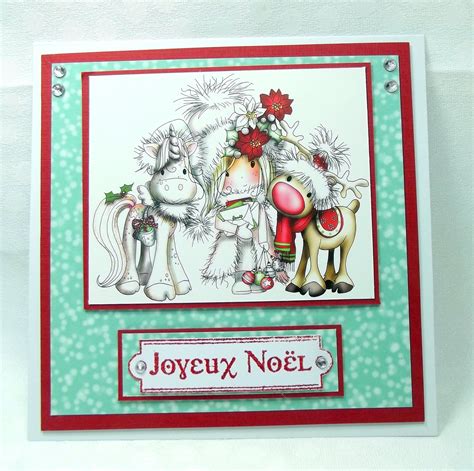 Carte De Noel Motif Gnome Ou Fille De Noel Avec Enveloppe Etsy