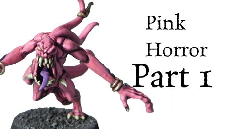 How To Paint Pink Horrors Of Tzeentch Pt1 Youtube