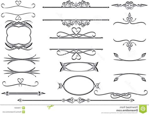 Art Nouveau Border Vector at Vectorified.com | Collection of Art ...