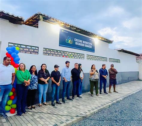 Resenha Politika Wilson Filho prestigia inauguração de creche em