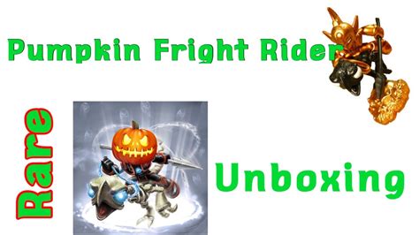 Rare Skylanders Giants Pumpkin Fright Rider Unboxing Youtube