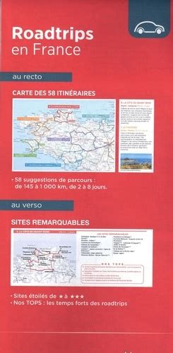 Roadtrips En France Michelin Livres Furet Du Nord