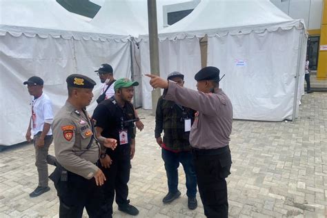 Polda Lampung Turunkan Ratusan Polisi Amankan Deklarasi Relawan Prabu