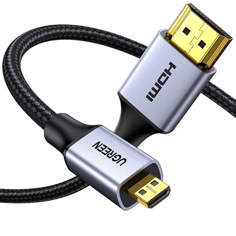 UGREEN Micro HDMI To HDMI Cable 4K 60Hz Micro HDMI To Standard HDMI