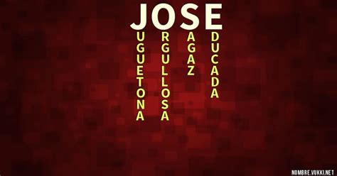 Qu Significa Jose