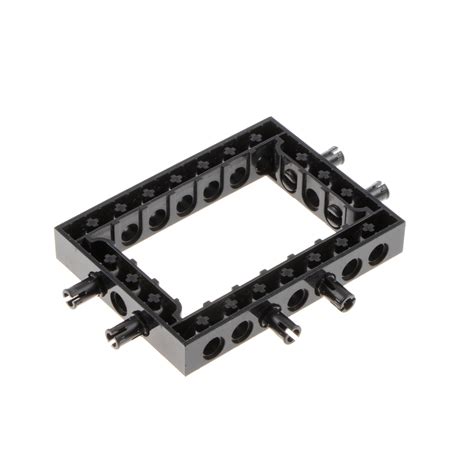 X Lego Technic Bau Rahmen Stein X Schwarz Lochstein C