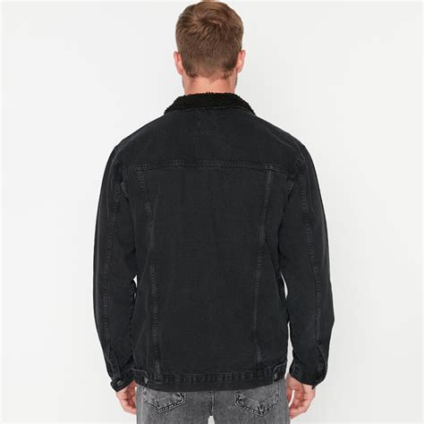 Ripley Chaqueta Mezclilla Negra Chiporro Negro Hombre