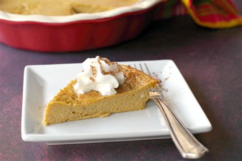 Crustless Pumpkin Pie | RecipeLion.com