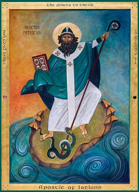 St Patrick Apostle Of Ireland Classical Iconography