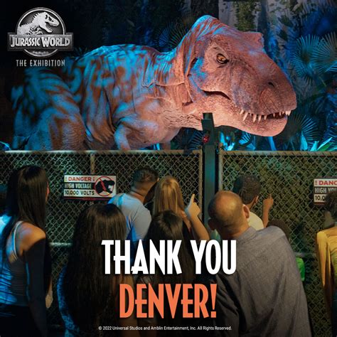 Jurassic World The Exhibition On Twitter Thank You To Everyone Who