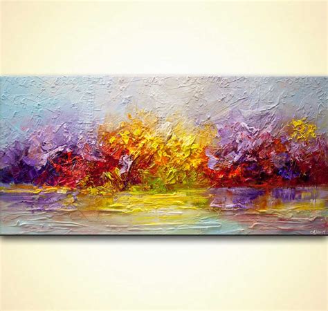 Abstract Paintings By Osnat Fine Art Clear Water Canvas Painting