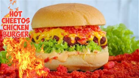 Hot Cheetos Chicken Burger Youtube Hot Sex Picture