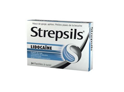 Strepsils Lidocaine Pastilles Sucer Pharmacie En Ligne