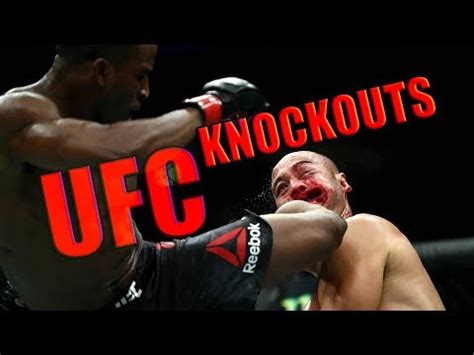 UFC BRUTAL KNOCKOUTS COMPILATION YouTube