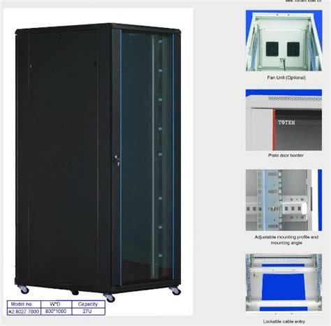 19 Rack Height 27 U Width 600 Mm And Depth 800 A2 6827 901