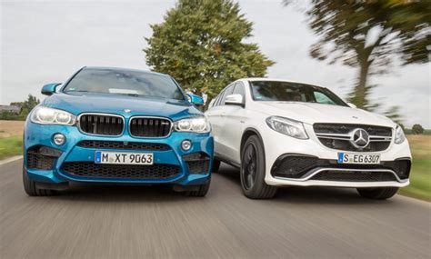 Bmw X6 M Mercedes Amg Gle 63 S Coupé Vergleichstest Autozeitung De