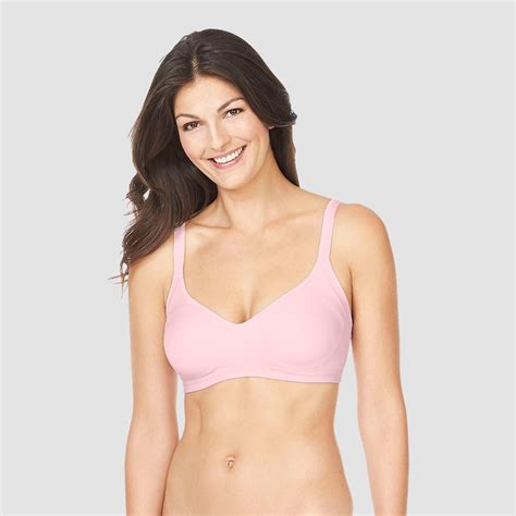 Simply Perfect By Warner S Women S Underarm Smoothing Seamless Wireless Bra Rosewater Xl Bra