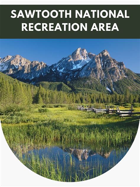 Sawtooth National Recreation Area Sticker For Sale By Adventureplains Redbubble