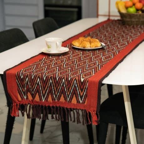 Jual Table Runner Taplak Meja Tenun Lombok Premium Ayuka Uk X