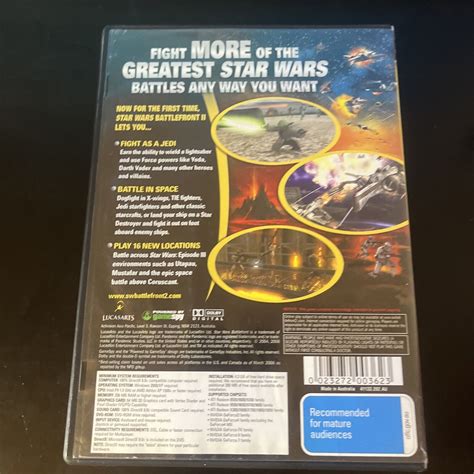 Star Wars Battlefront Ii Pc Dvd Rom Windows Game Ebay