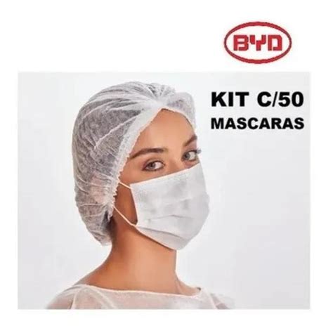 Kit M Scaras Descart Vel Tripla Byd Care M Scara Facial