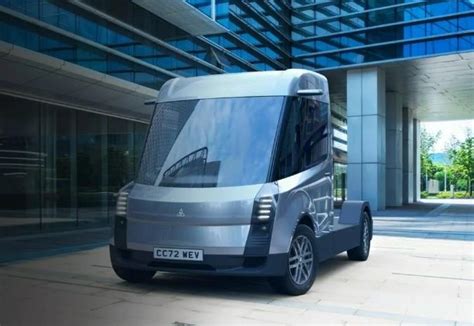 Küçük Tesla Semi gibi görünen elektrikli ticari araç WEVC eCV1