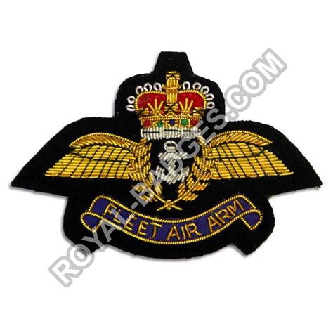 Fleet Air Arm Blazer Badge - Royal Badges LLC - The hand made badges ...