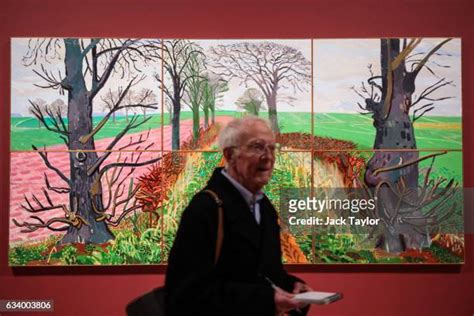 21 Extensive Exhibition Of David Hockney Paintings Previews At The Tate