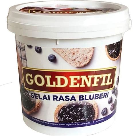 Jual Selai Goldenfil Blueberry Jam 1kg Shopee Indonesia